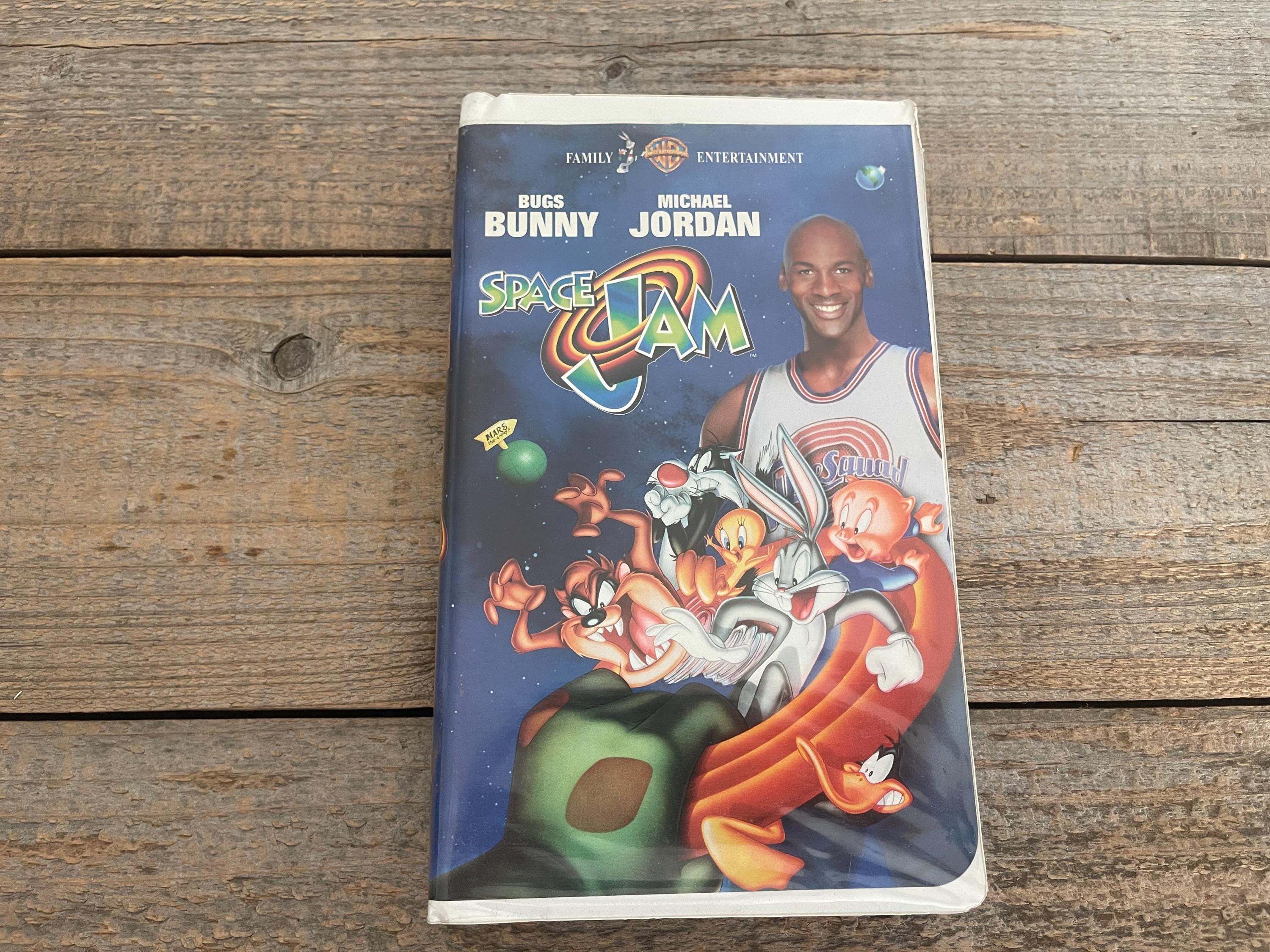Space Jam VHS Movie // Bugs Bunny, Michael Jordan // 1997 Warner