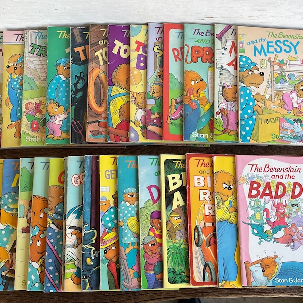 RESTOCKED!! Vintage Berenstain Bears Books // You Choose // Children's Books