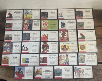 Vintage Scholastic Kassetten: Kinder Mitleseband