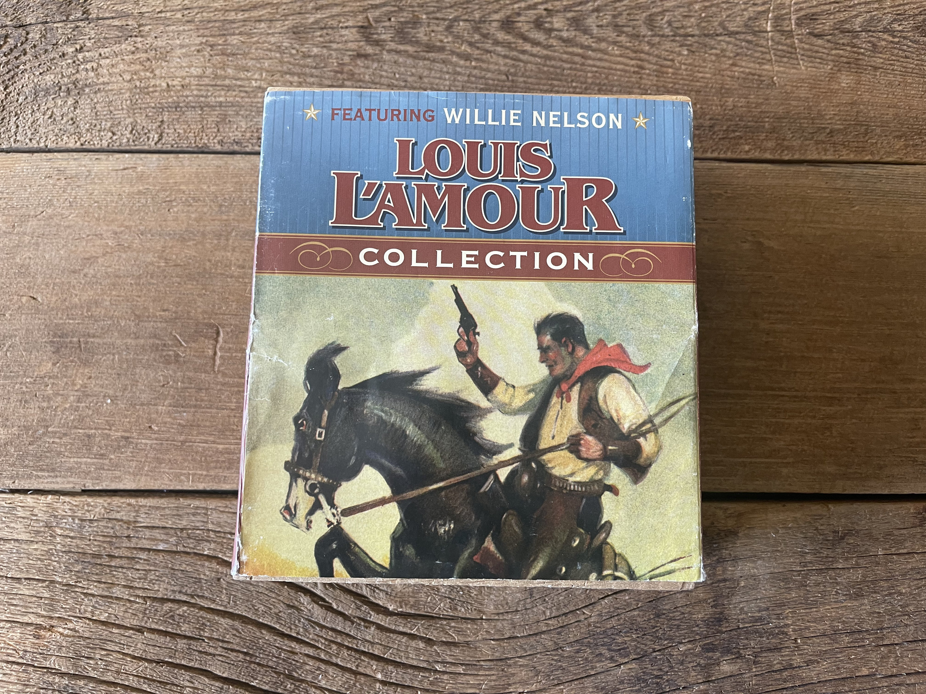 Vintage Audiobook on CD // Louis L'amour Collection // 