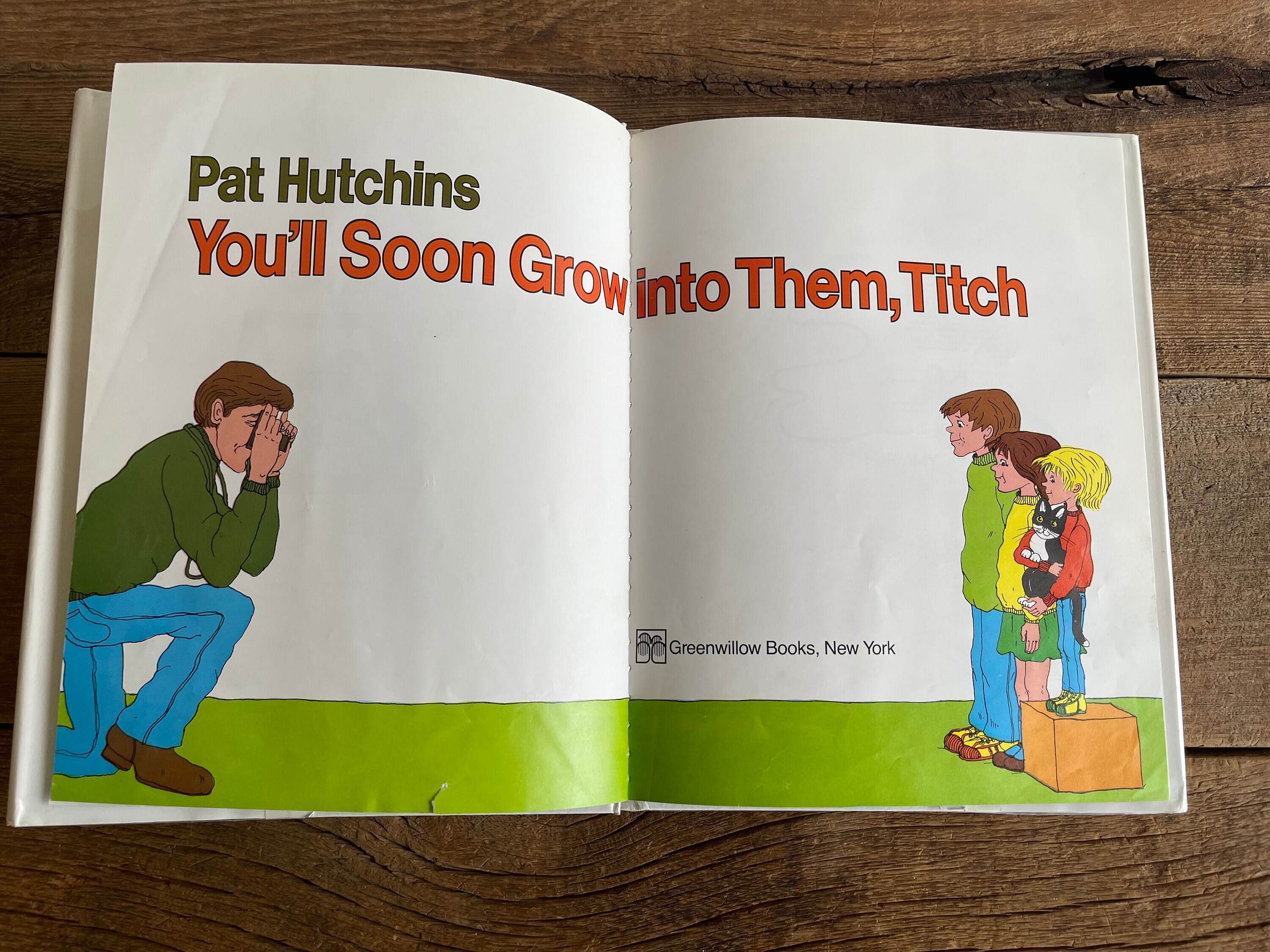 You'll Soon Grow Into Them, Titch // Pat Hutchins // 1983 First