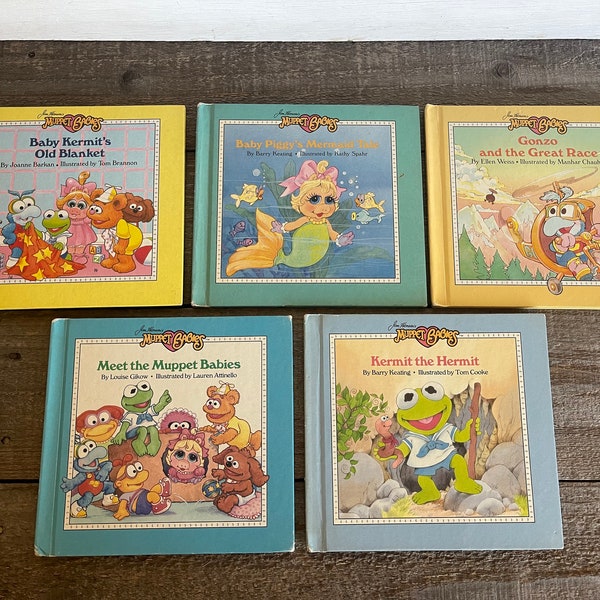 Vintage Muppet Babies Books // You Choose // 1980's Weekly Reader Books