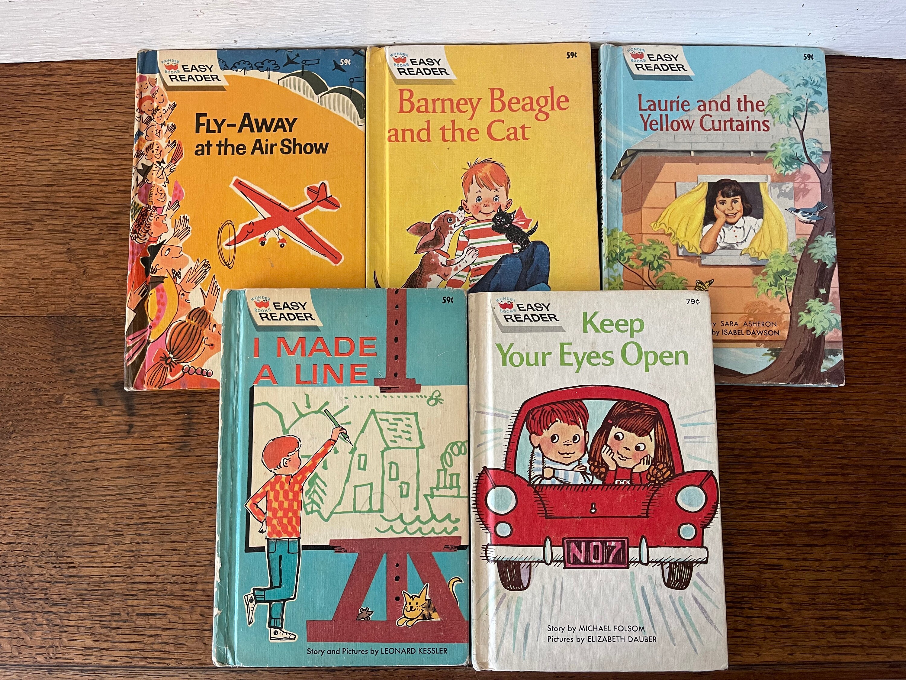 Vintage 1960's Easy Reader Wonder Books // Sold Individually