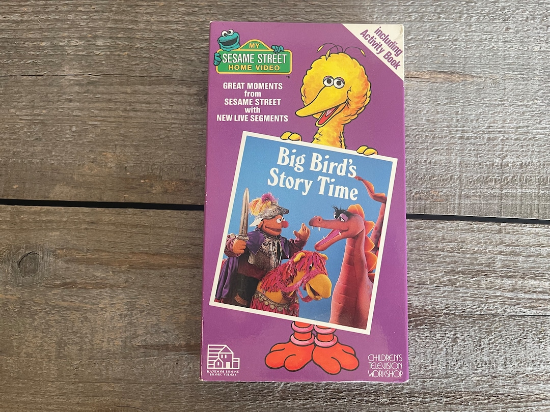 Big Bird's Story Time VHS Movie // Sesame Street // 1987 // Jim Henson