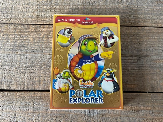Franklin and Friends SEALED DVD // Polar Explorer // Seaworld Kids