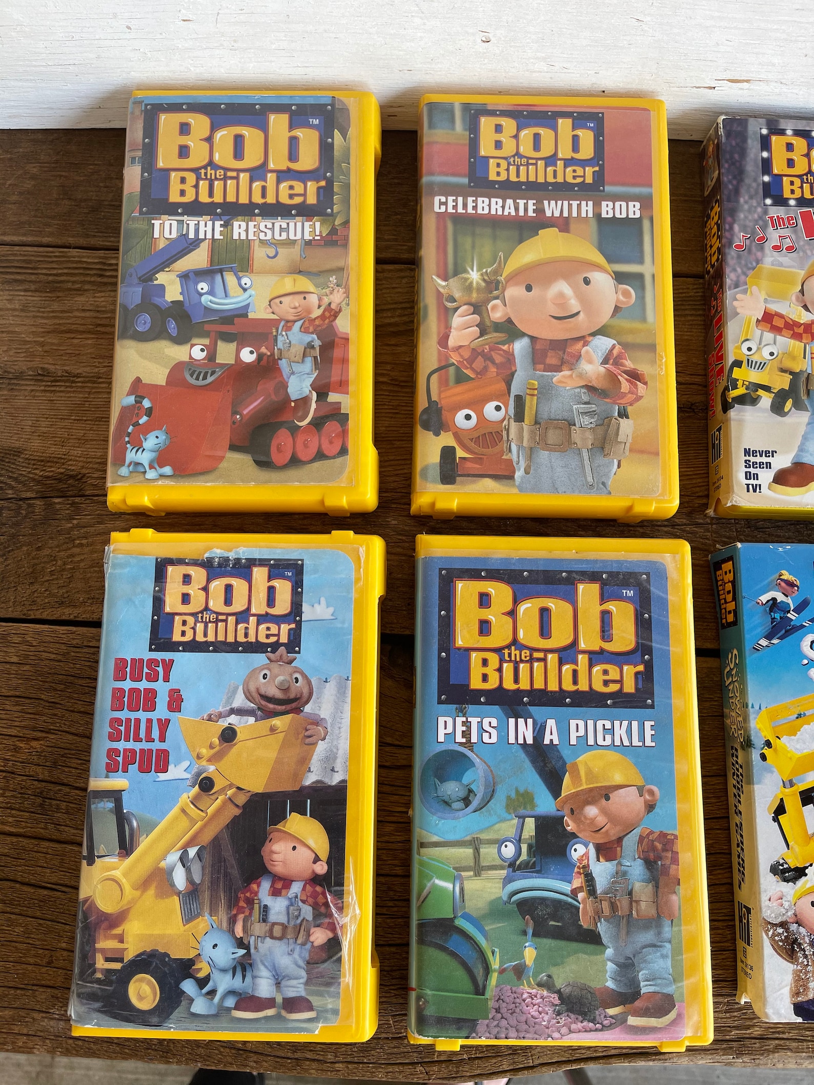 Vintage Bob the Builder VHS Movies // You Choose Etsy