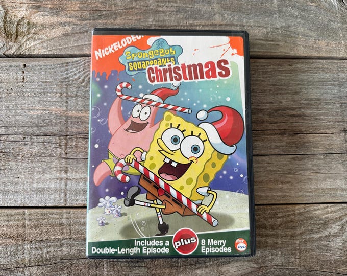 Spongebob Christmas DVD // 2003 Christmas Movie - Etsy