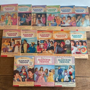 Sleepover Friends // You Choose // Vintage Apple Paperbacks Books // 1980&#39;s