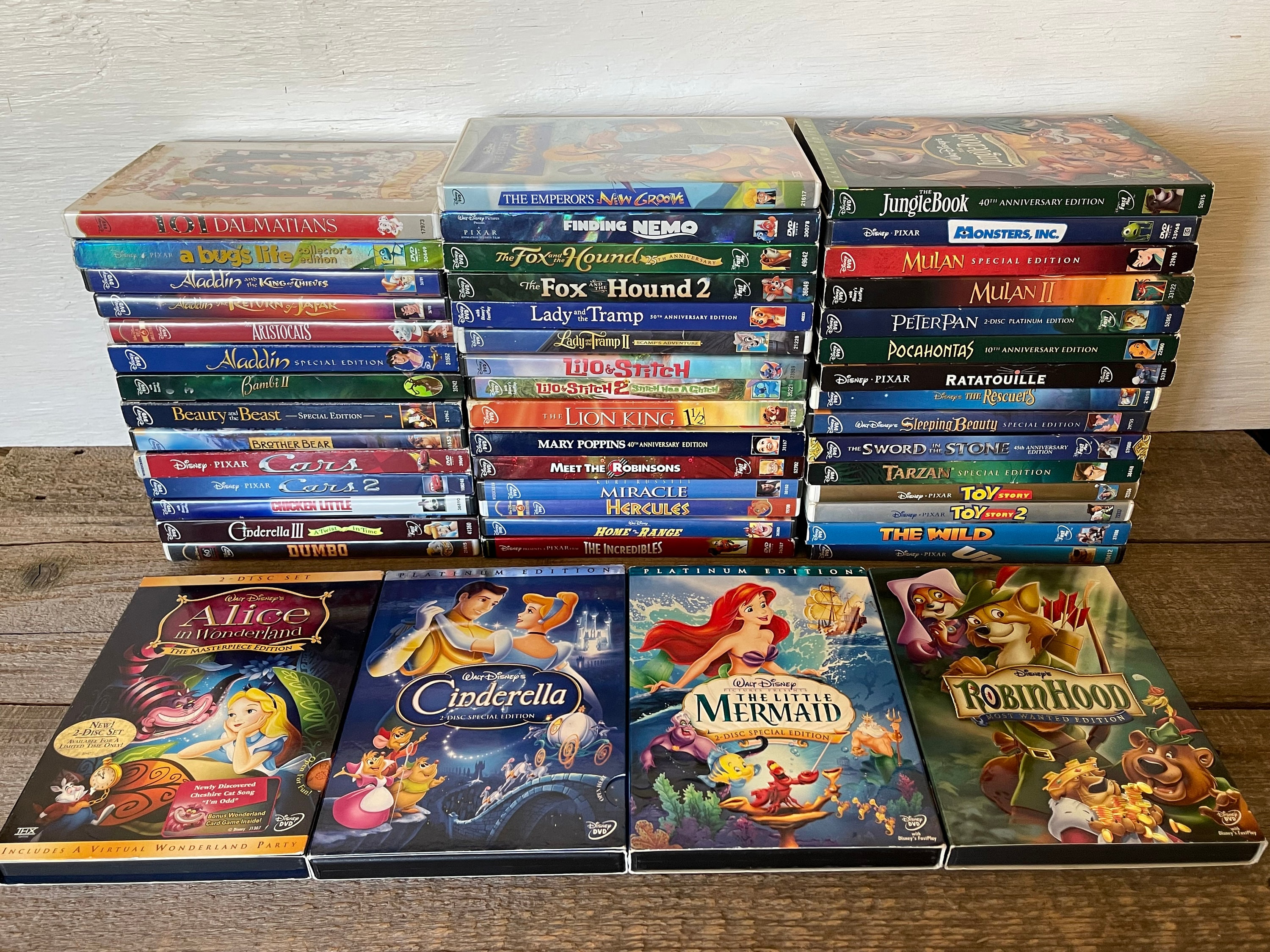 Buy Vintage Walt Disney DVD Movies // Sold Individually