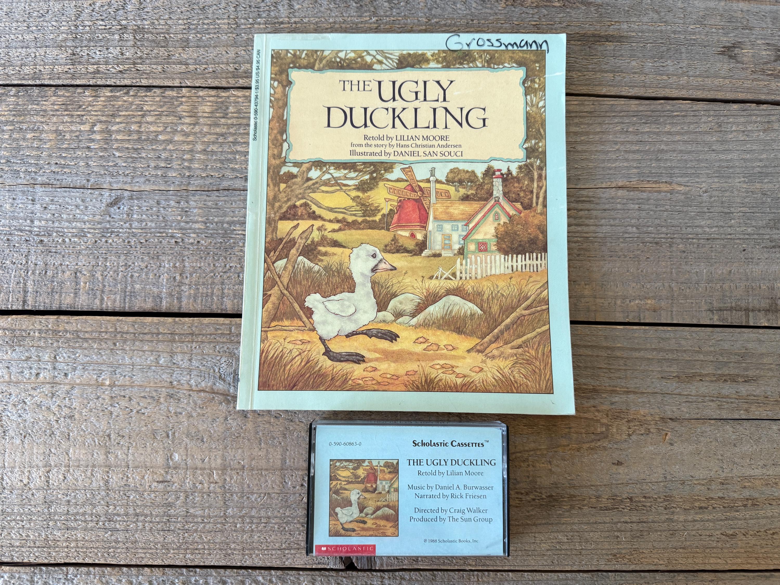The Ugly Duckling Book and Cassette: 1987 Scholastic Edition - Etsy