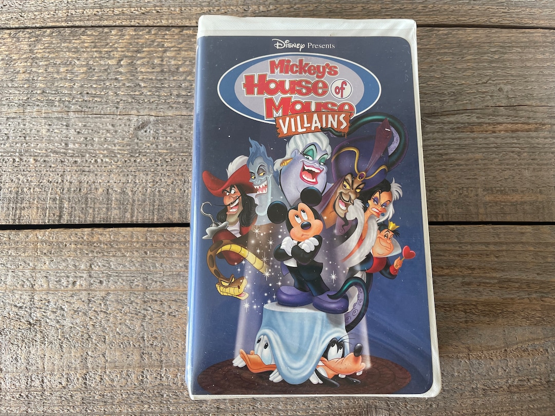 Mickey's House of Villains 2002 // Walt Disney VHS Movie in Excellent ...