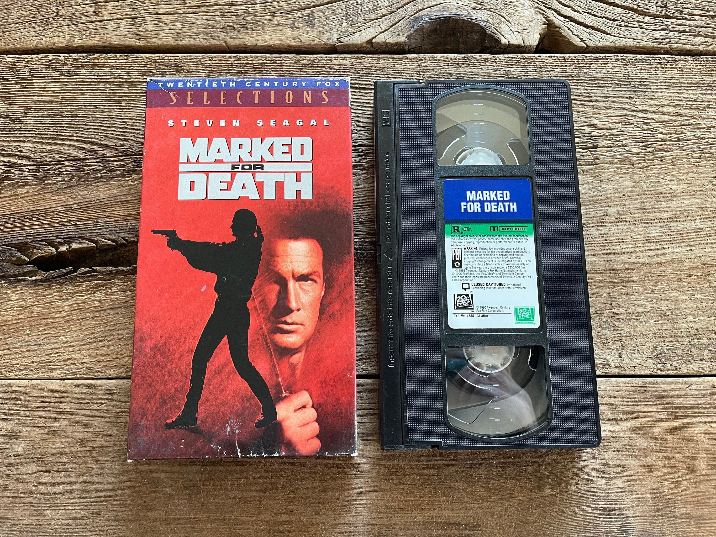 Marked for Death // Steven Seagal // 1990 Action Crime // Rated R