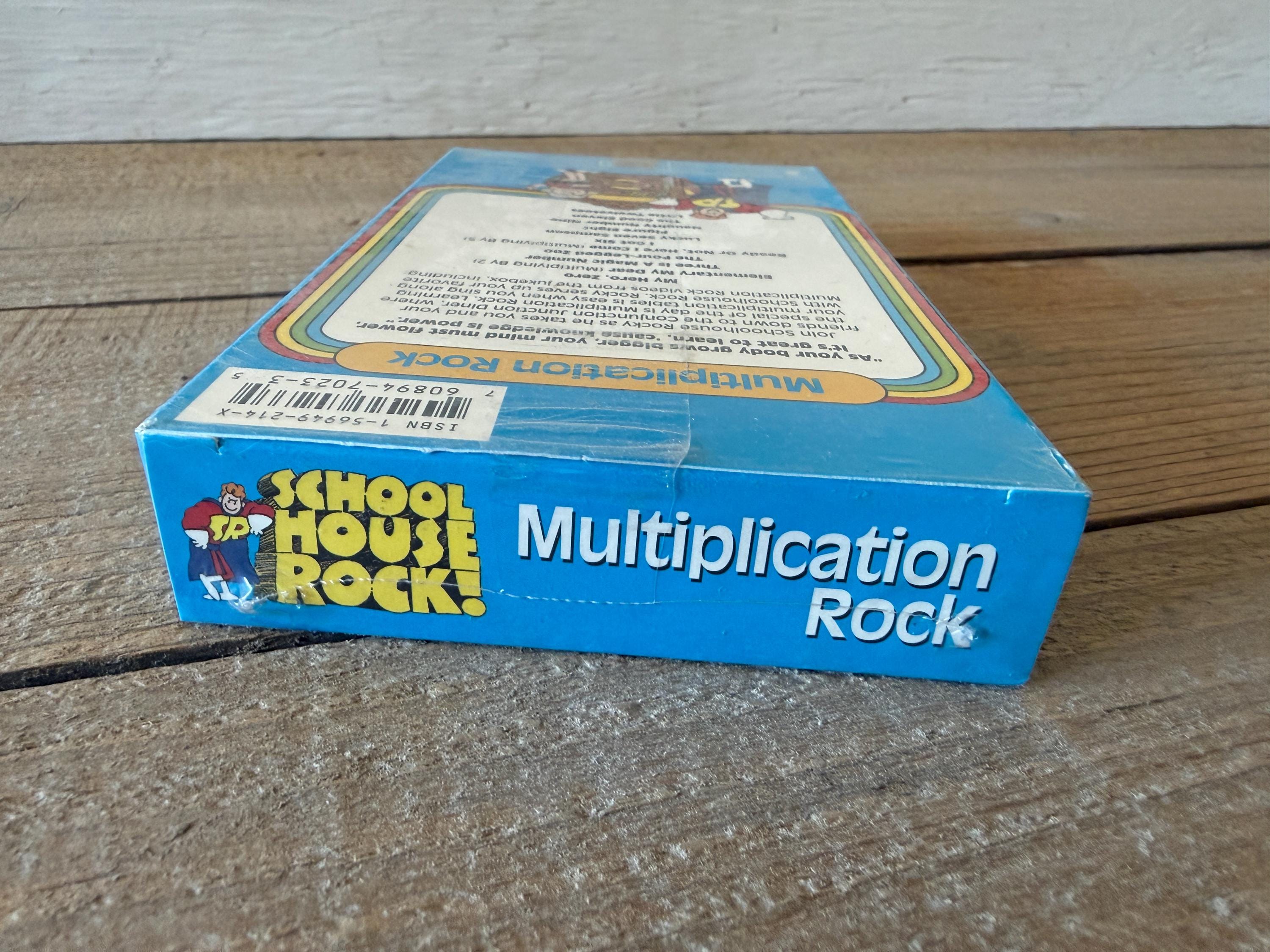 School House Rock! Multiplication Rock- 1995 Sealed VHS - Etsy