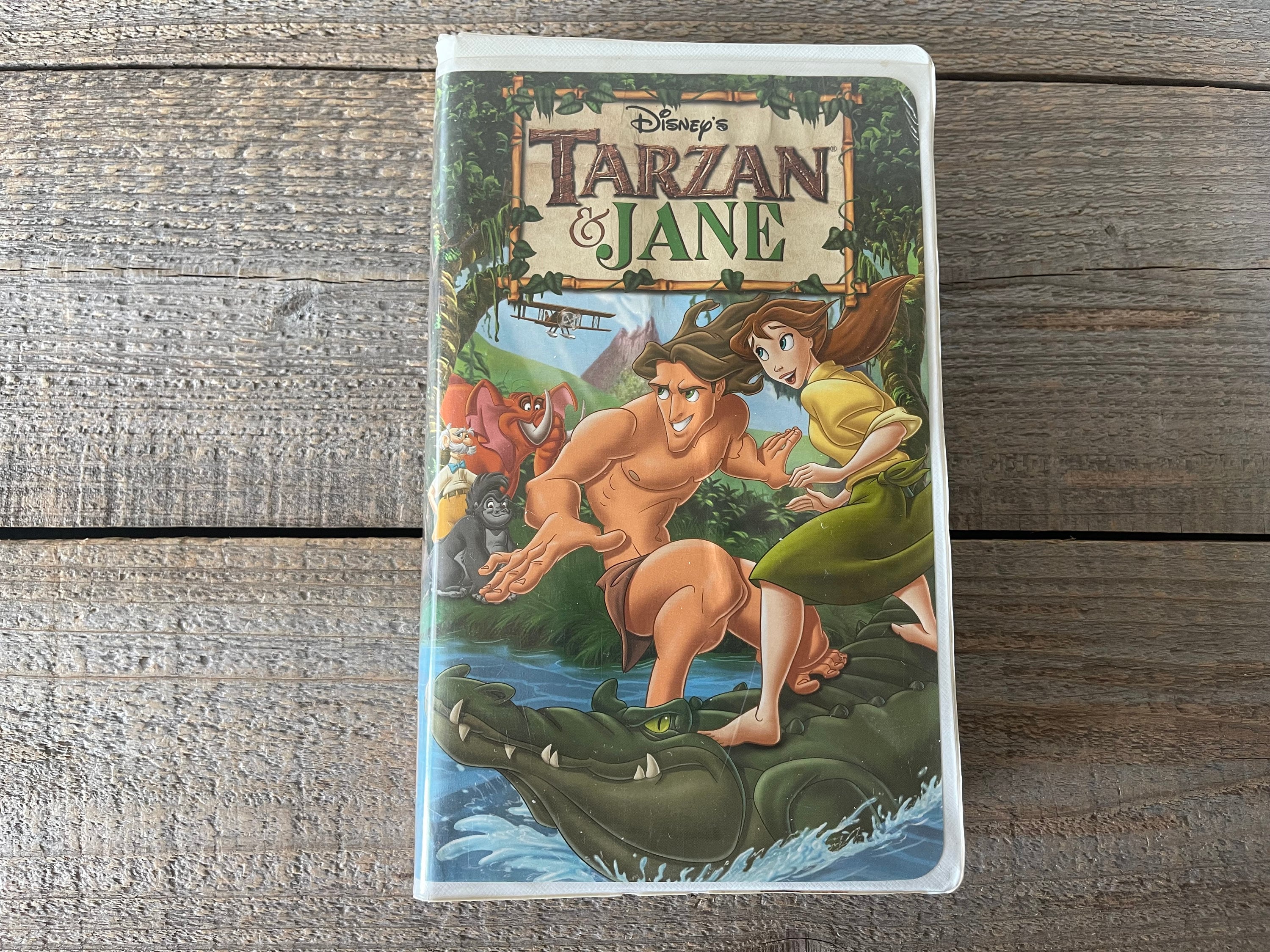 Tarzan Jane Vintage Walt Disney VHS Movie 2002 Etsy