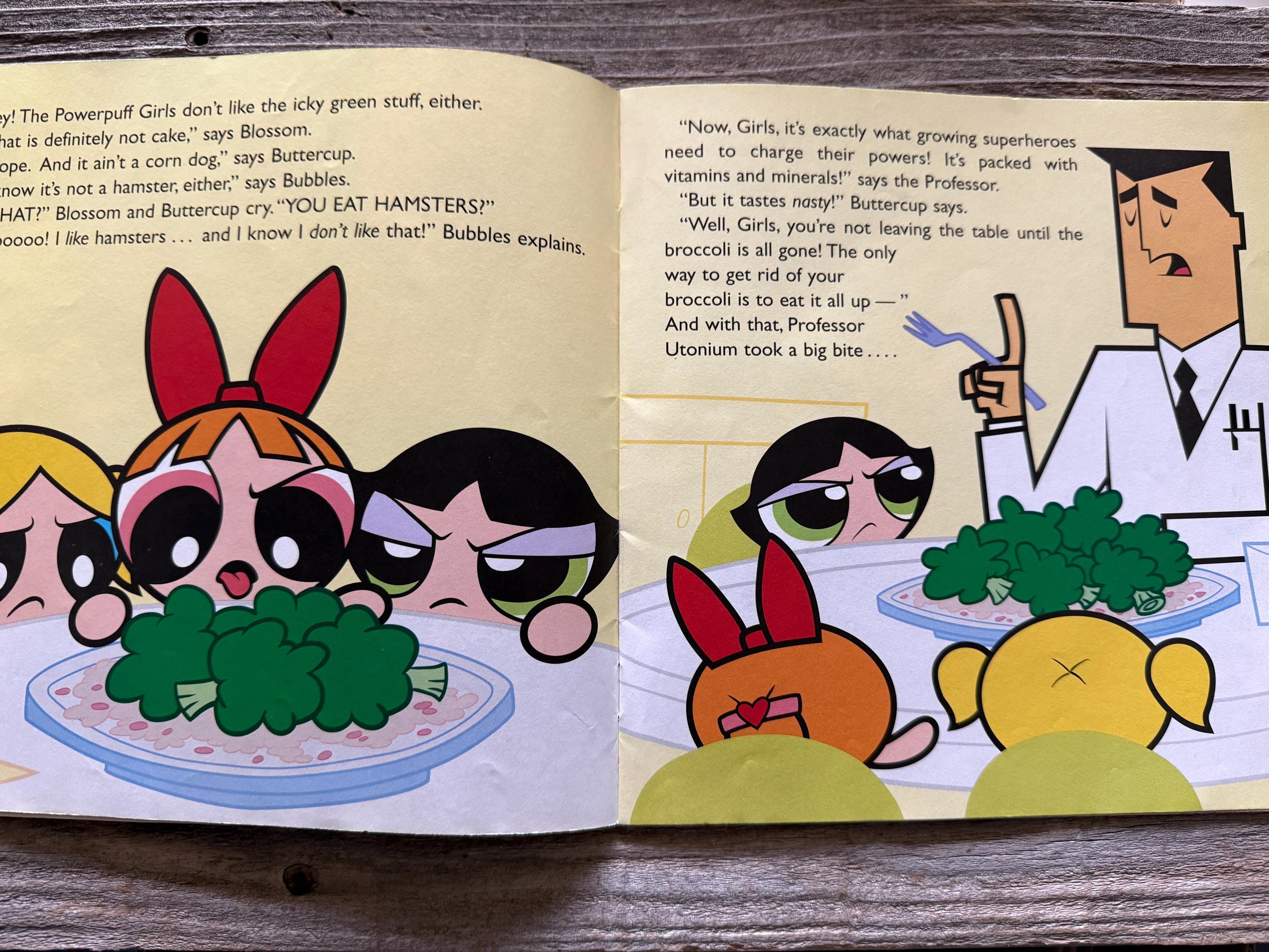 The Powerpuff Girls Book - Beat Your Greens - 2001 - Etsy