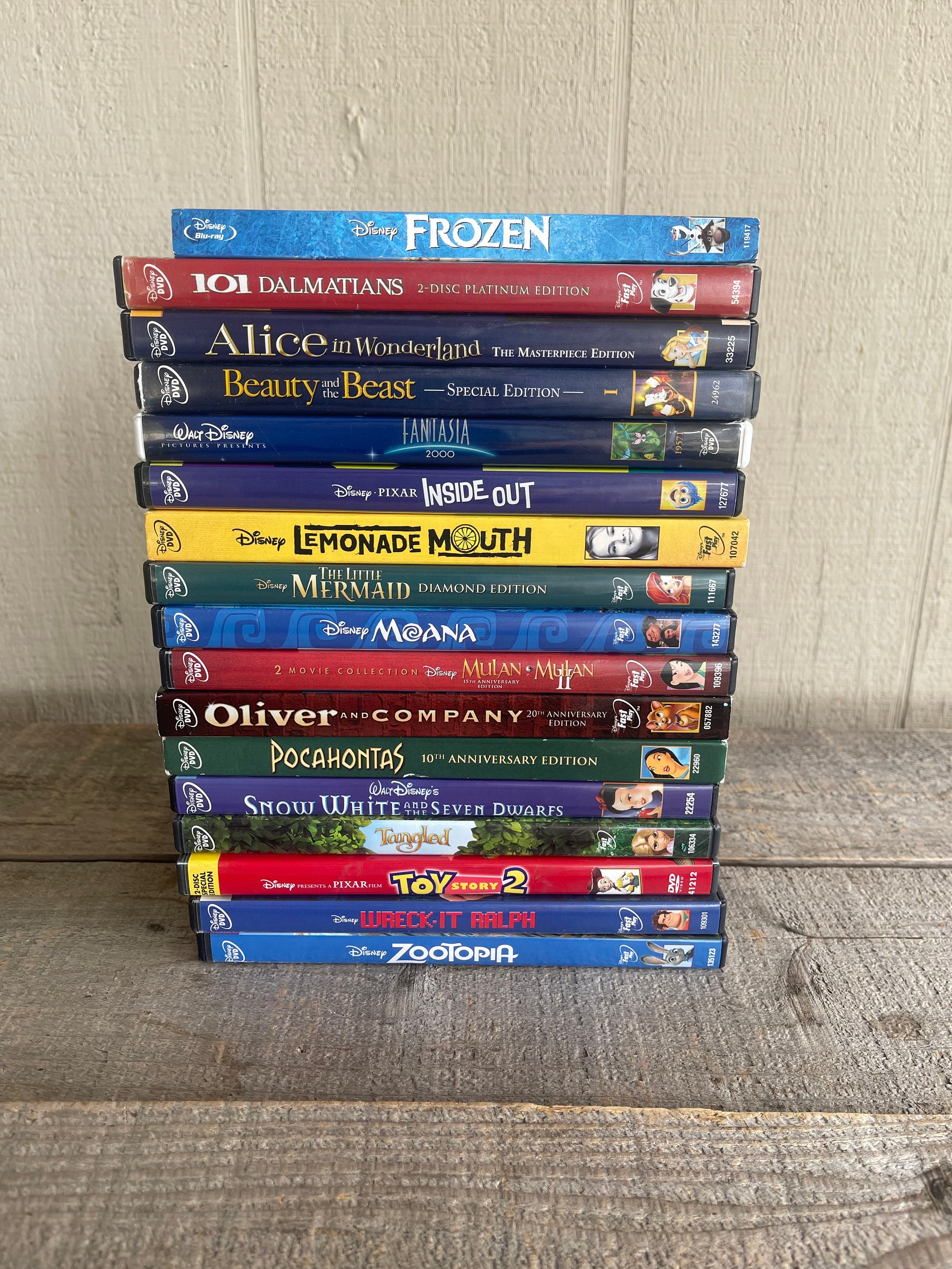 ビンテージ ウォルト ディズニー DVD 映画 // 個別販売 // 詳細な