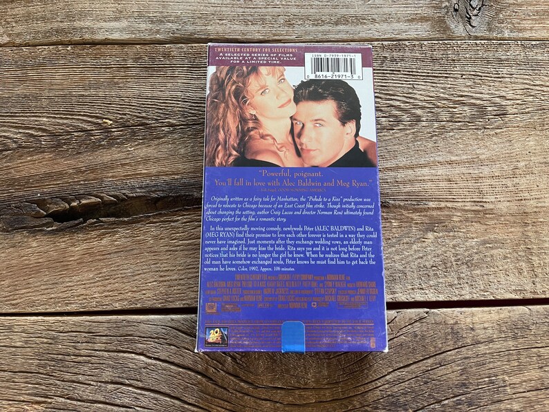 Prelude to a Kiss // Alec Baldwin, Meg Ryan // 1992 - Etsy
