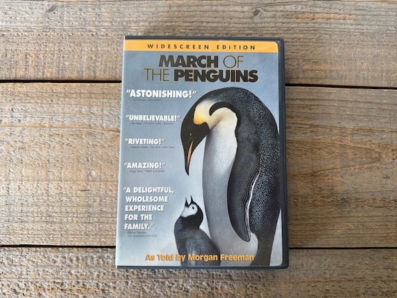 March of the Penguins DVD // 2005 Documentary Drama // Narrated by