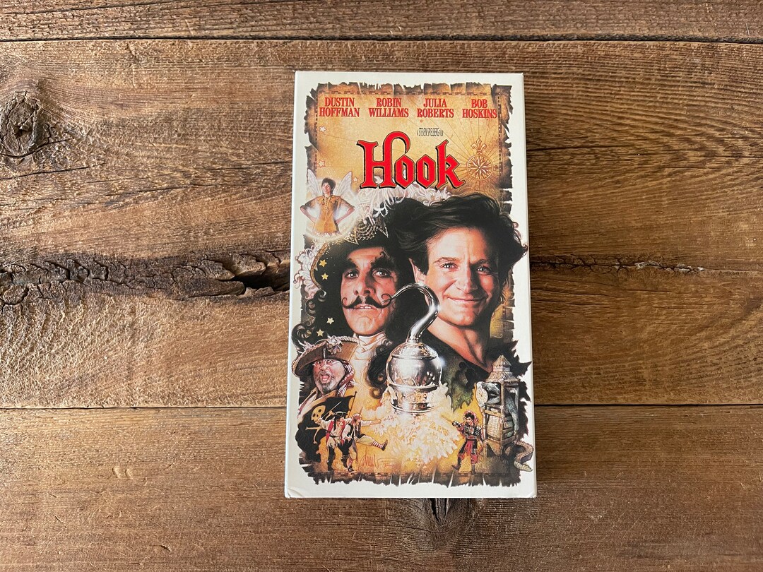 Hook VHS Movie // Dustin Hoffman Robin Williams Julia Etsy