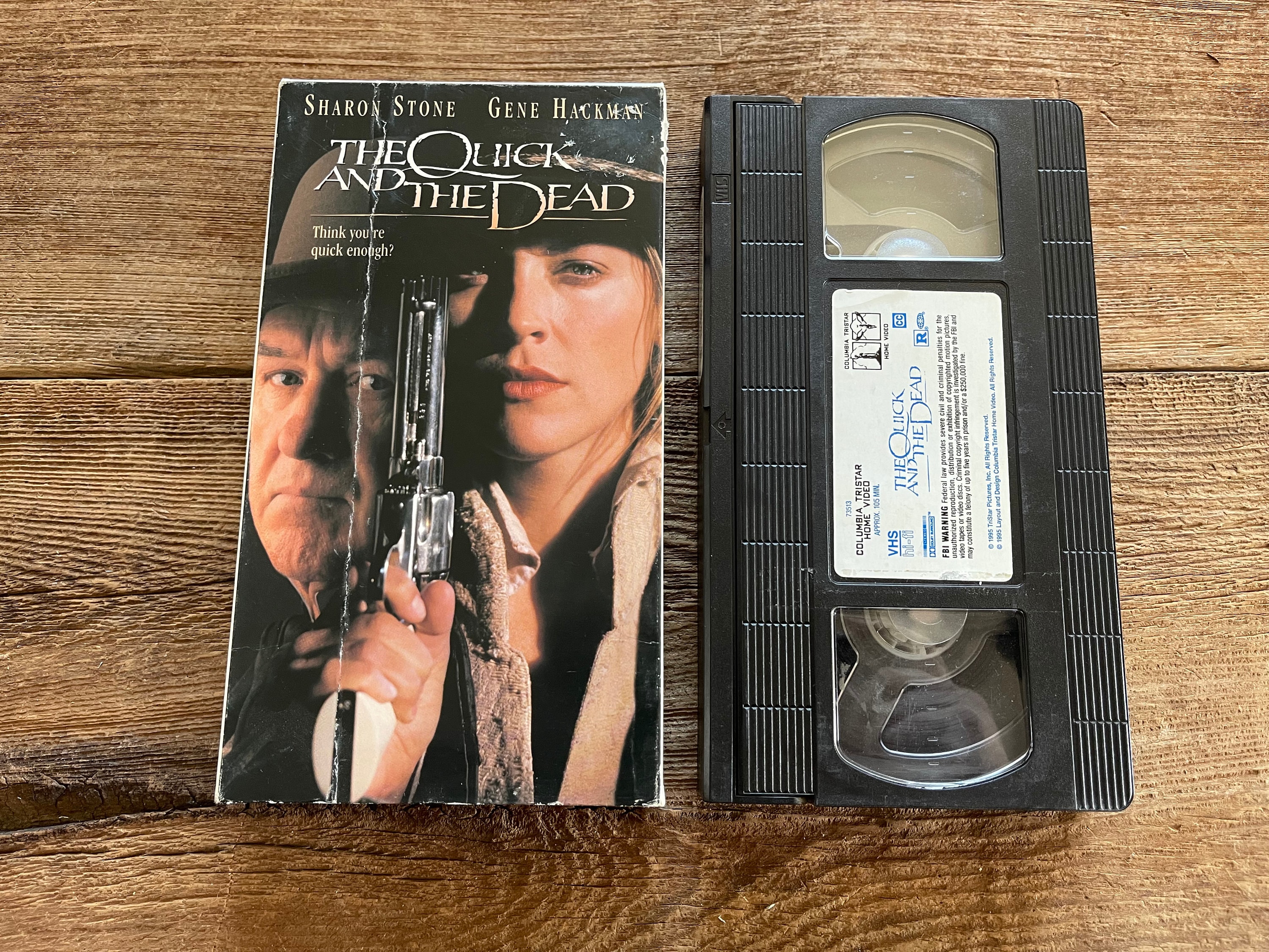 The Quick and the Dead // Sharon Stone, Gene Hackman // Rated R - Etsy