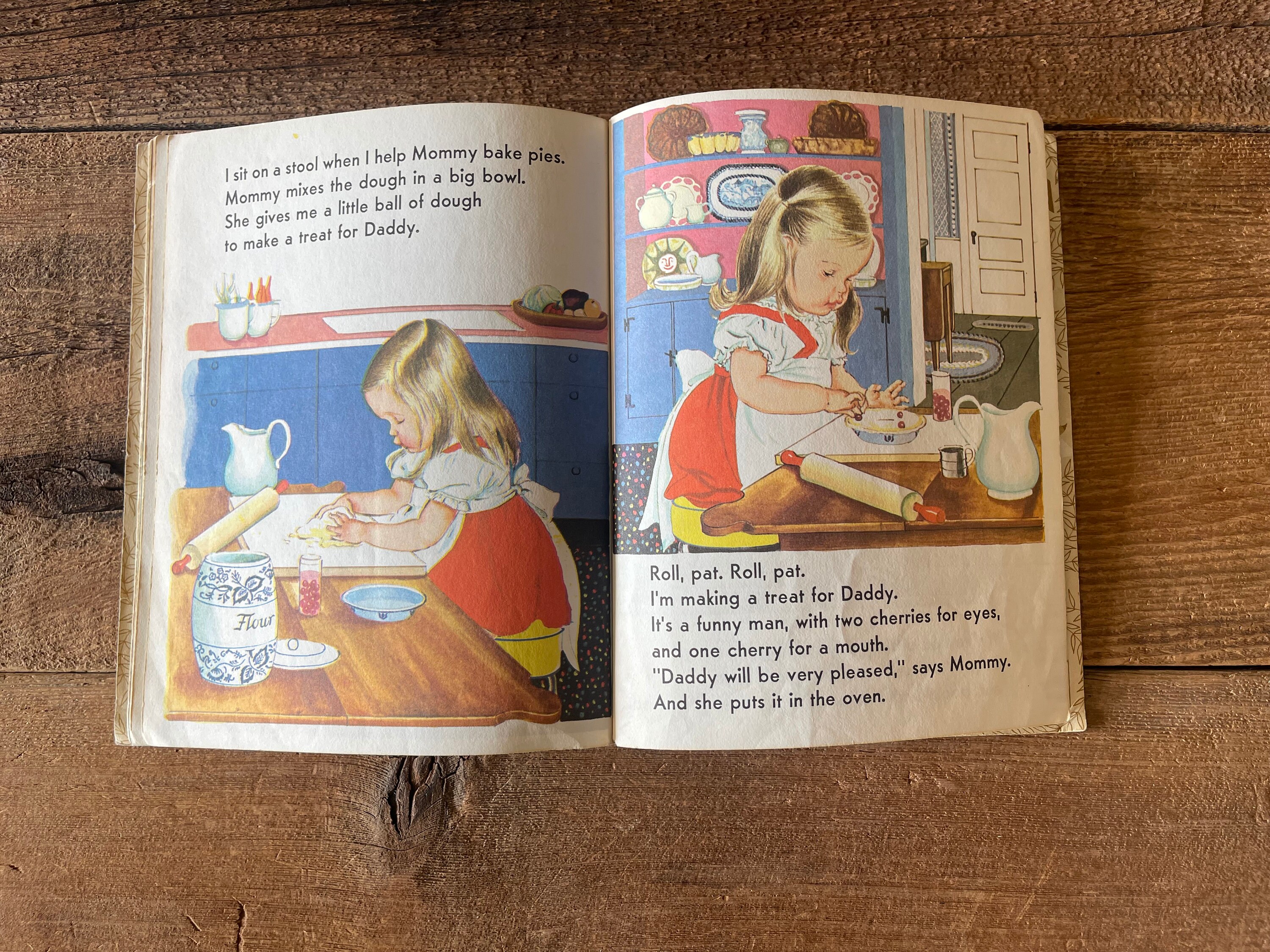 We Help Mommy // 1974 A Little Golden Book //