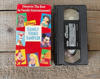 Disney VHS Video // Family Video Sampler // Sing Along // Winnie