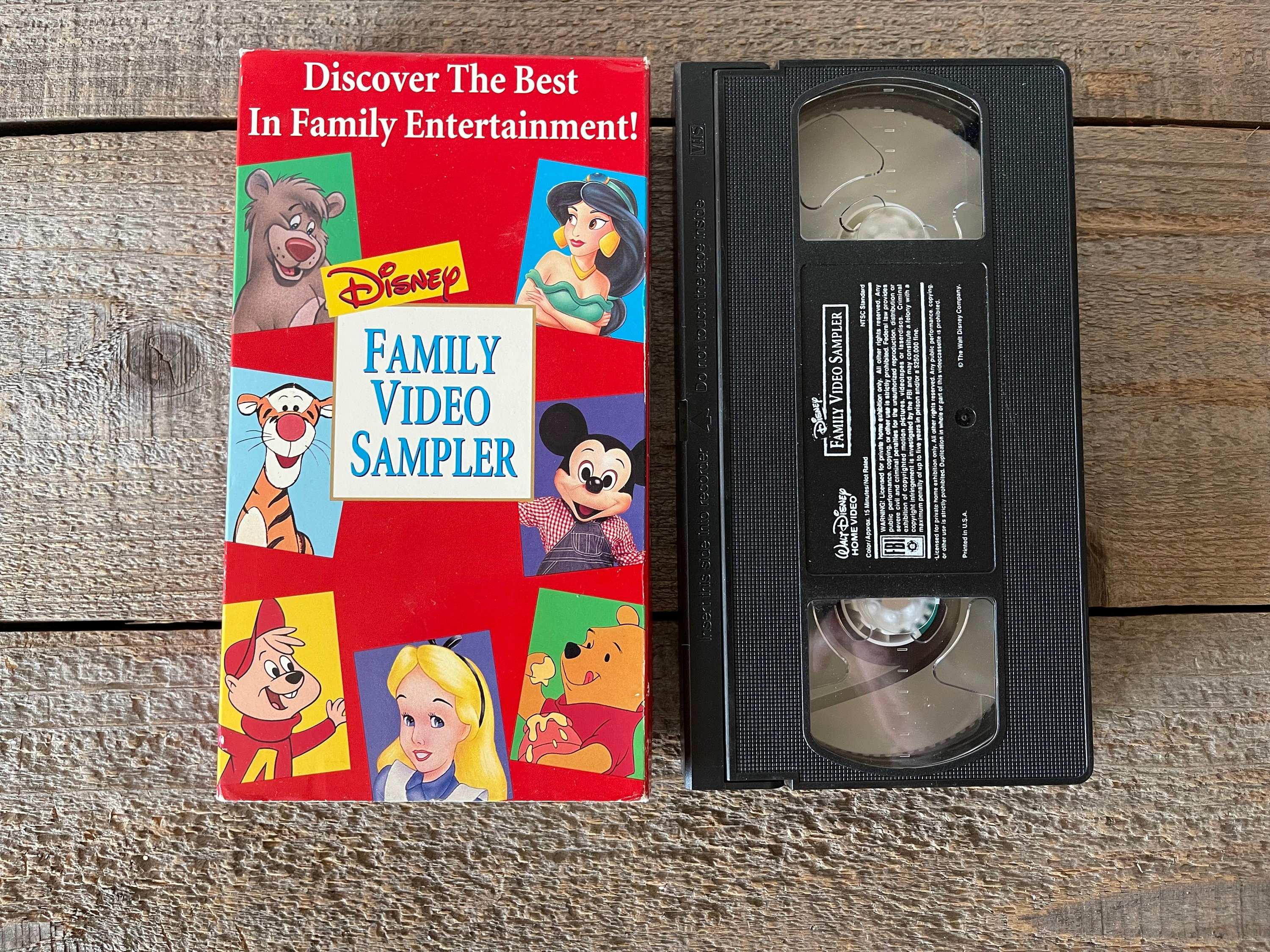 キッズ+ファミリー Disney - StepbyStep&storysongs Disney VHS Video // Family Video Sampler // Sing Along