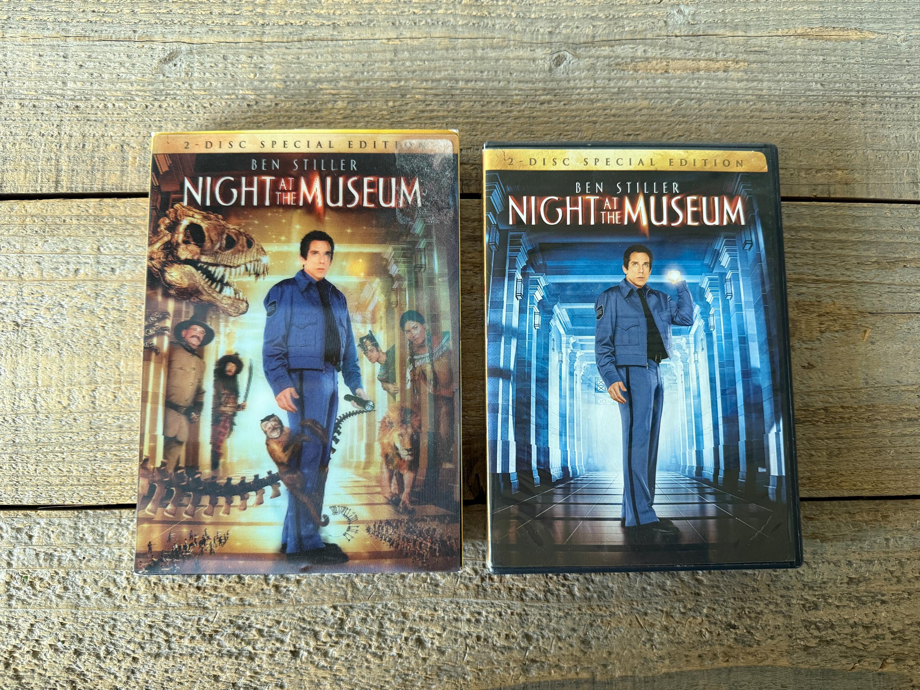 Night at the Museum 2 Disc Special Edition DVD Slipcover