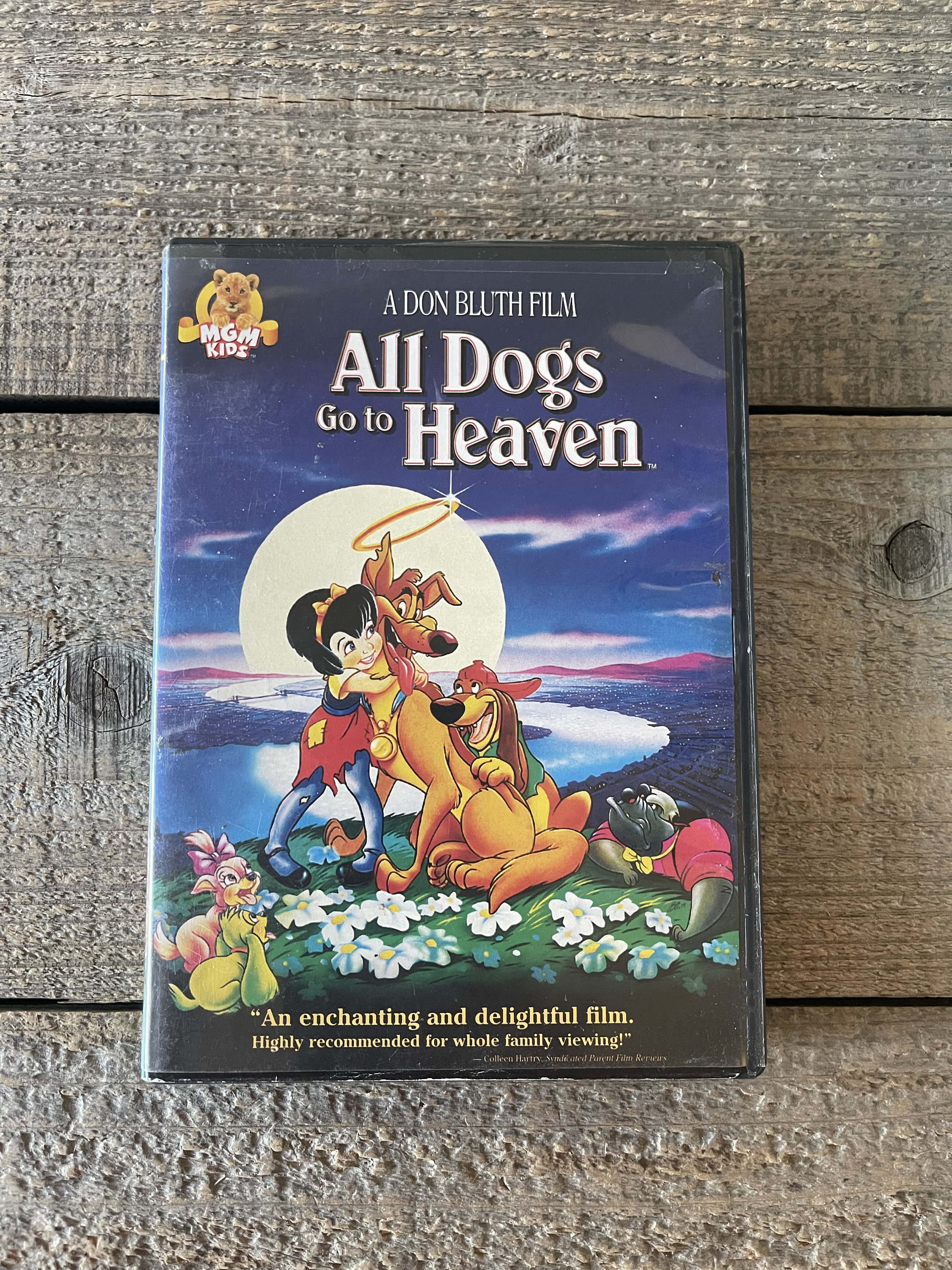 All Dogs Go to Heaven DVD // 2003 // Dom De Luise, Burt Reynolds
