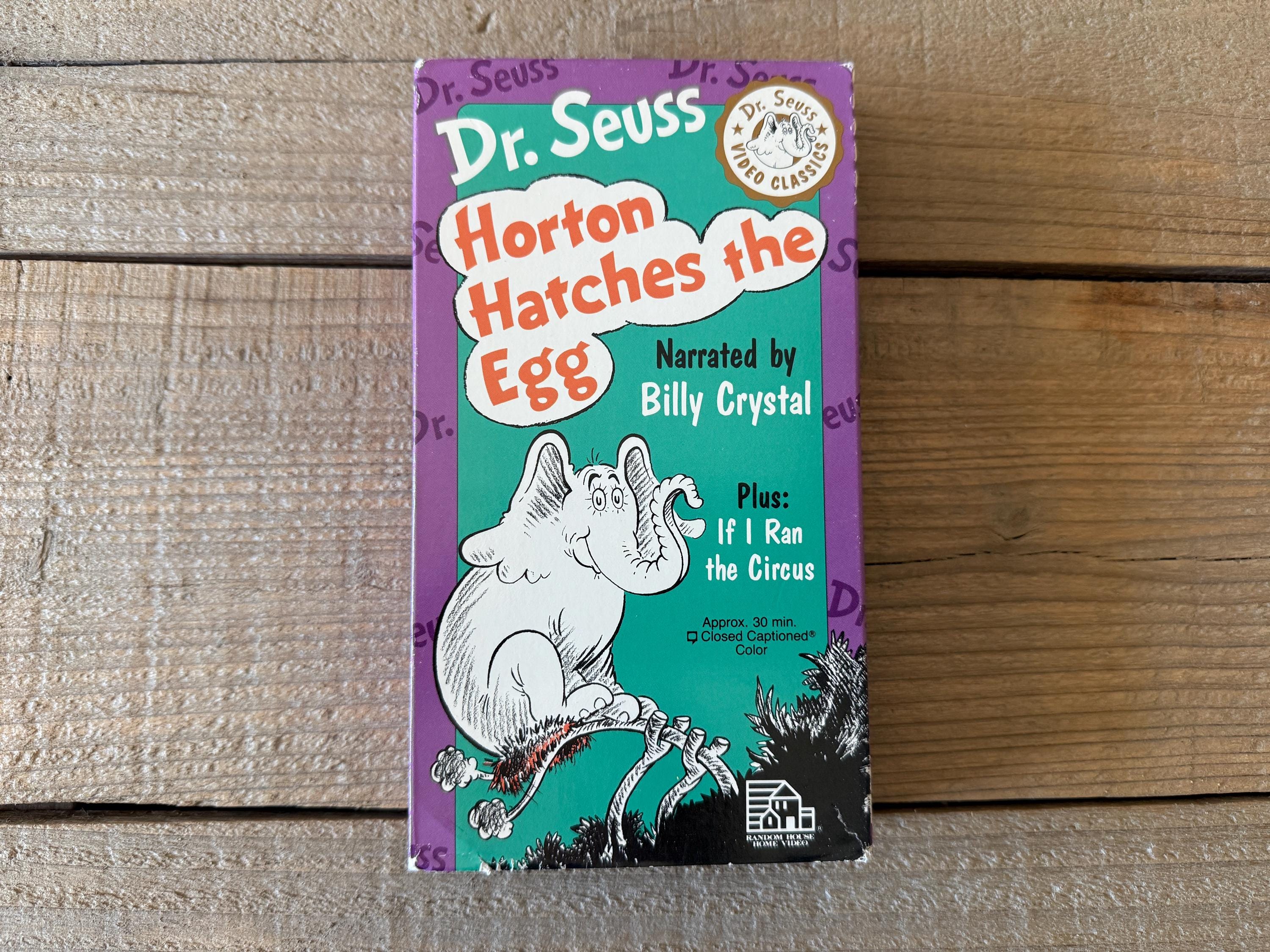 Dr. Seuss Horton Hatches the Egg VHS - Billy Crystal Narration