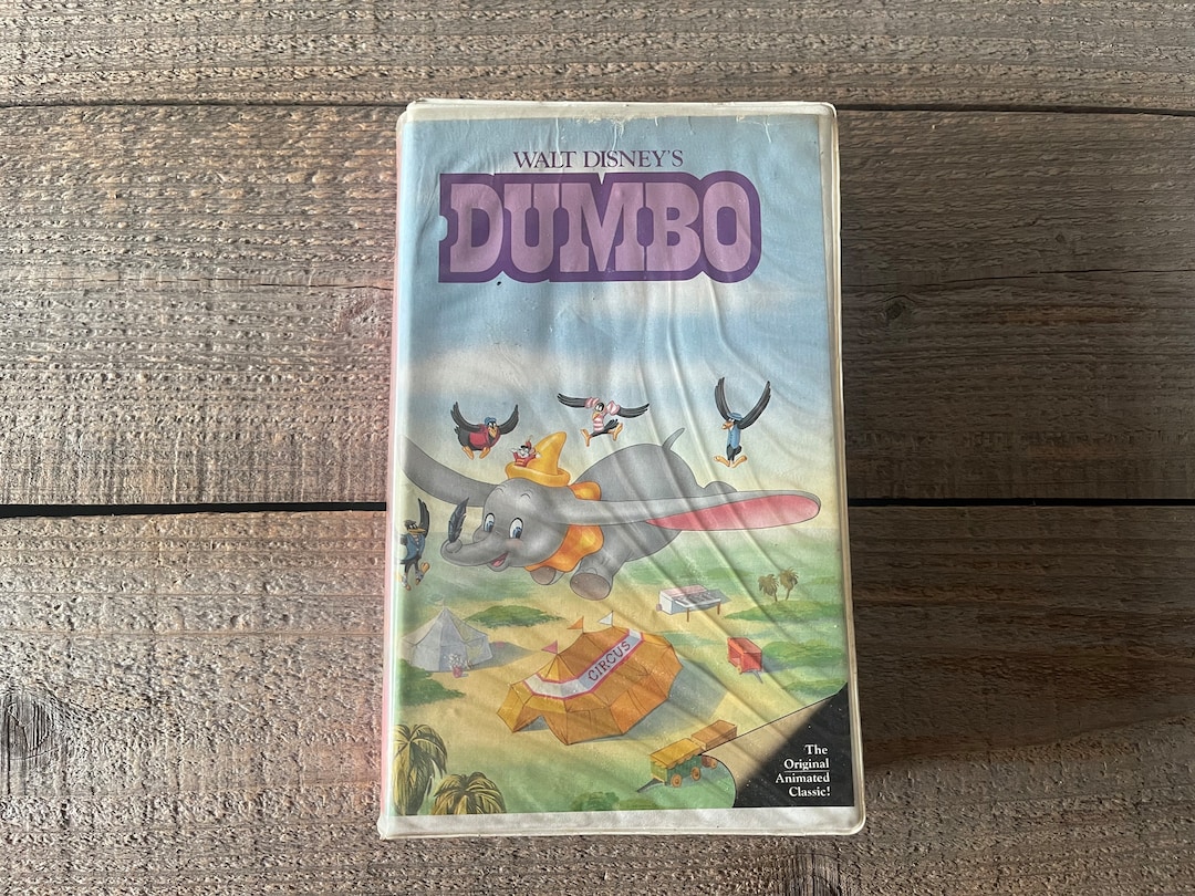 Dumbo Black Diamond Edition Walt Disney // Vintage VHS Movie // Rare - Etsy