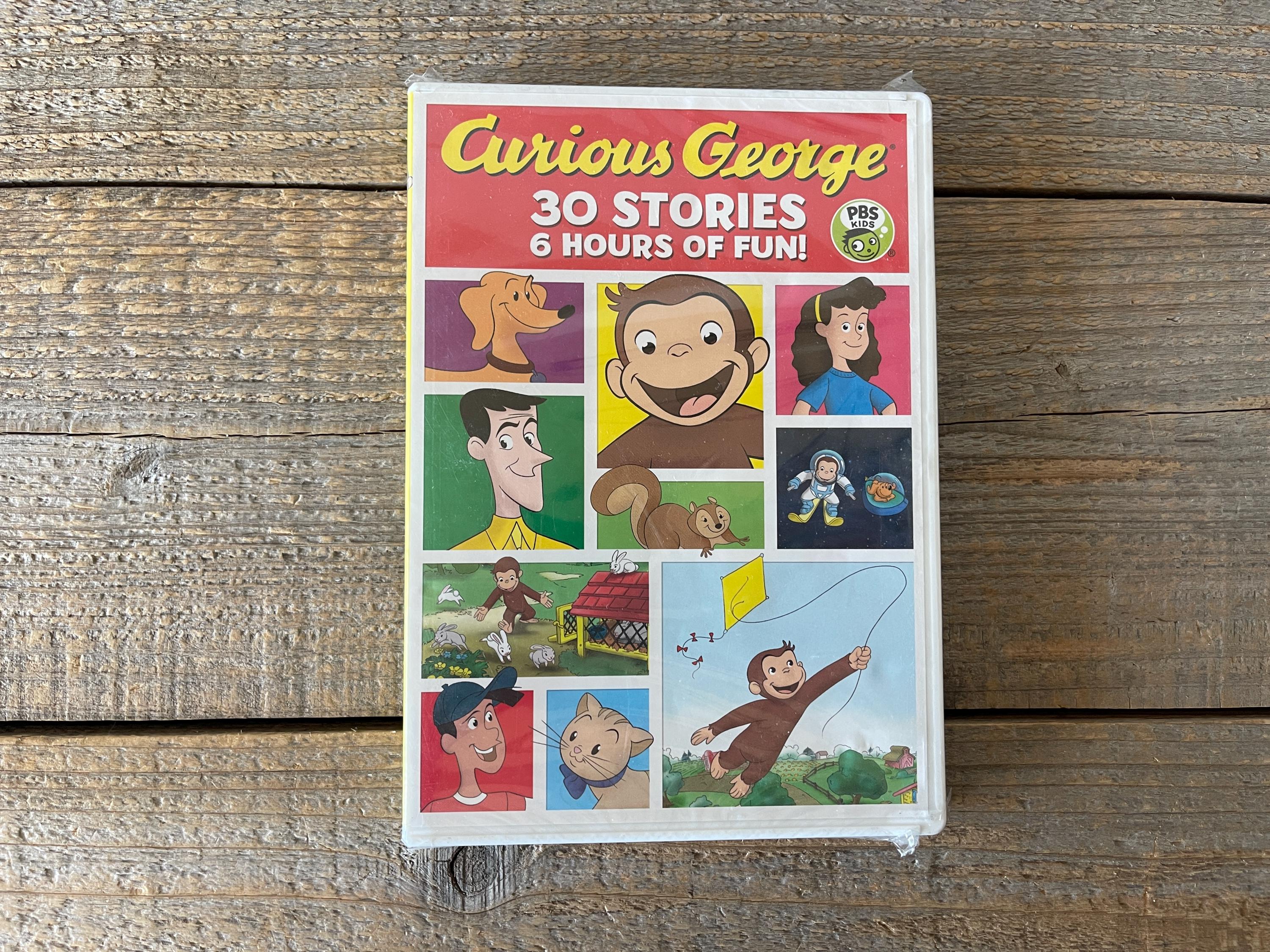 Curious George DVD: 30 Stories, 6 Hours of Fun! (PBS Kids