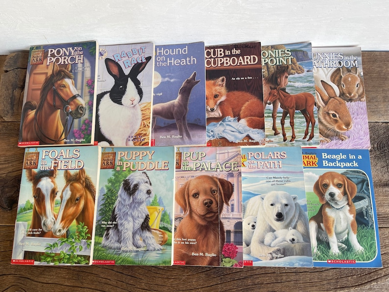 Animal Ark Books // You Choose // Ben M. Baglio