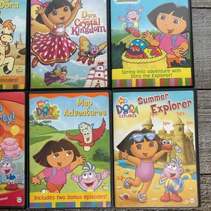 Dora the Explorer Dvds // You Choose // 2000's Nick Jr Kids Show - Etsy