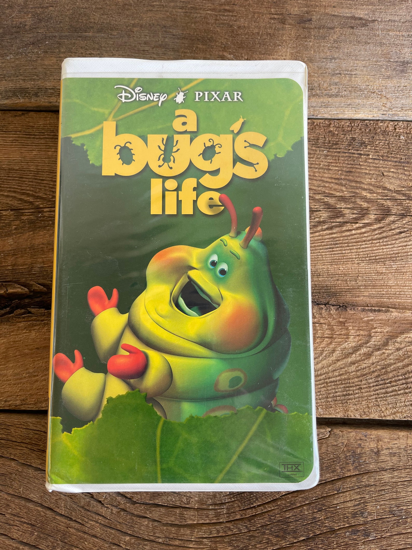 A Bug's Life // Vintage Disney Pixar VHS Movie // Heimlich or Dot // 1999 Etsy
