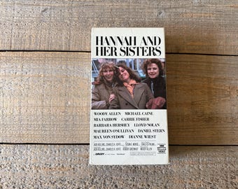 Hannah and Her Sisters VHS Movie: Woody Allen Comedy Romance
