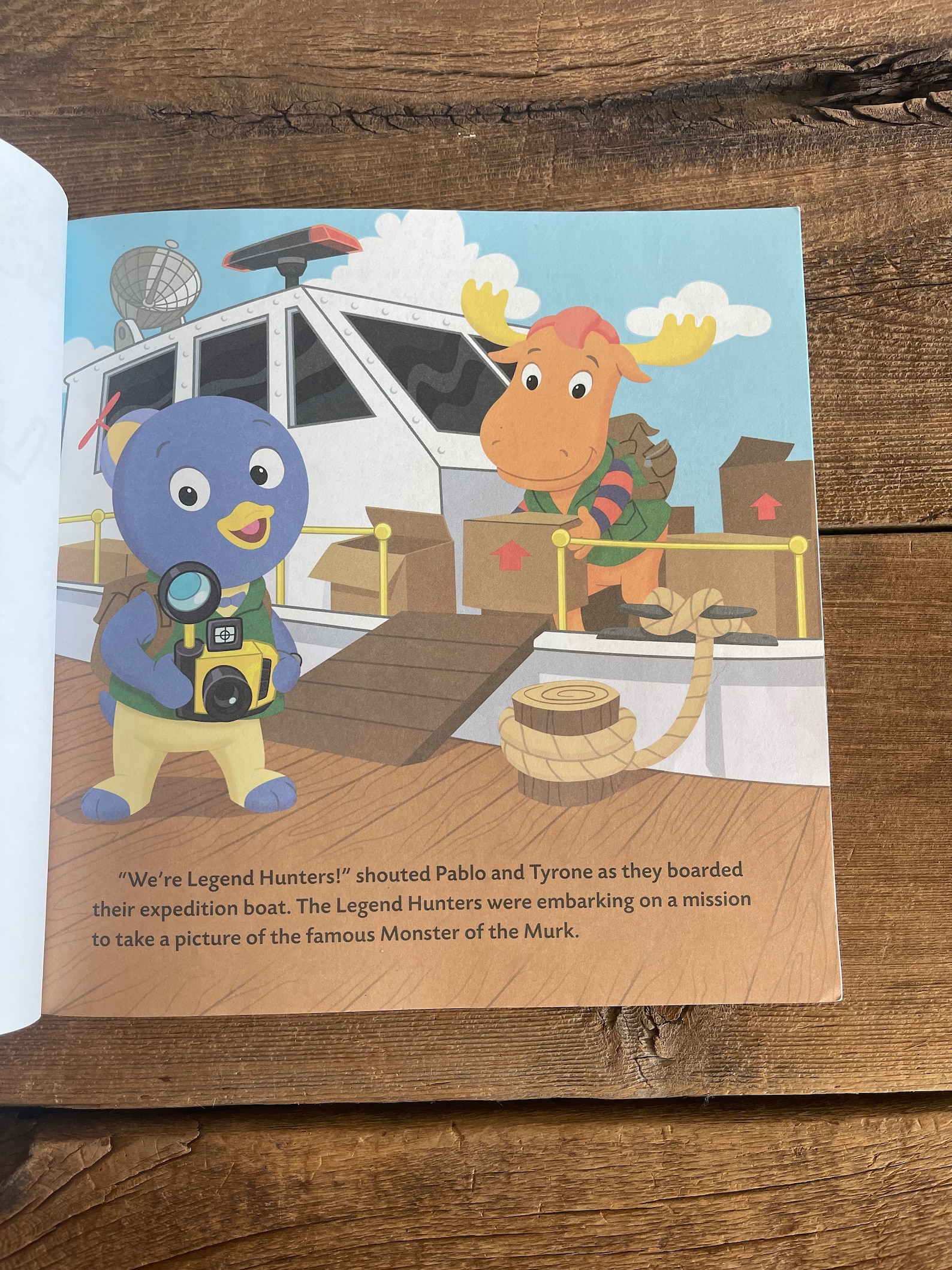 The Backyardigans // Legend Hunters // Nick Jr Book Etsy UK