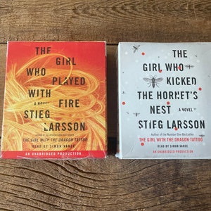 Stieg Larsson AudioBook on CD - Simon Vance Reading