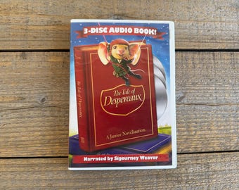 The Tale of Despereaux 3-Disc Audio Book // Kate DiCamillo, Jamie Michalak // Narrated by Sigourney Weaver