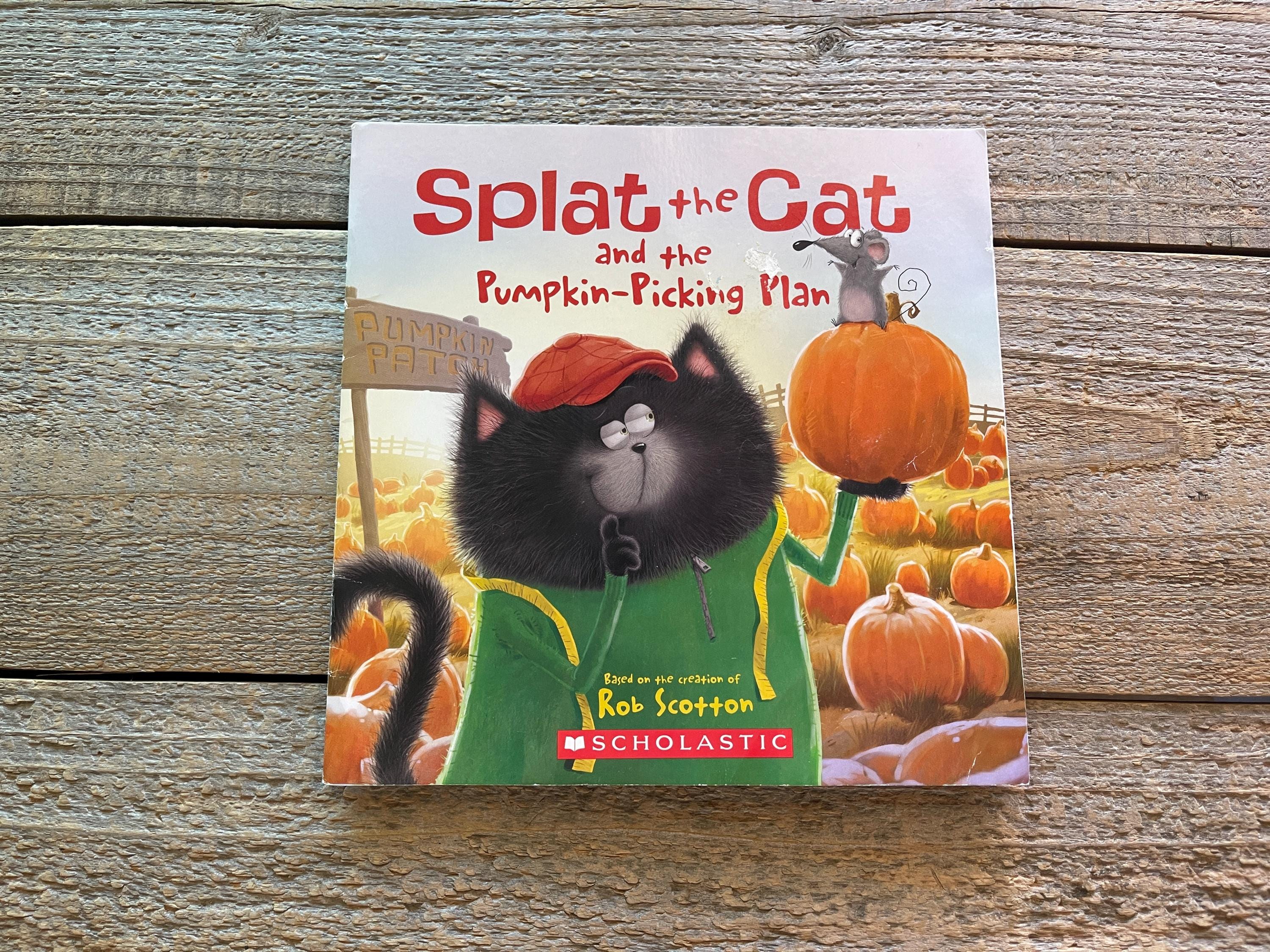 Splat the Cat and the Pumpkin-picking Plan // Kids Halloween Book