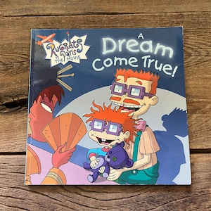 Vintage Rugrats Book // A Dream Come True! // Rugrats in Paris: The Movie // 2000