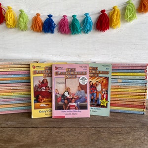 Vintage BabySitter&#39;s Club Books // You Choose // 1980s Young Adult Book Series // Original Style Covers