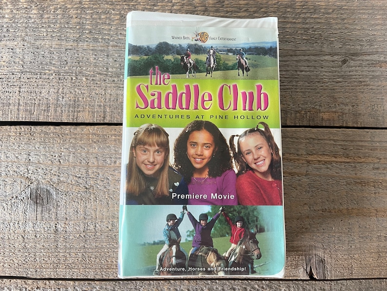 The Saddle Club VHS: Adventures at Pine Hollow - Bonnie Bryant - Etsy