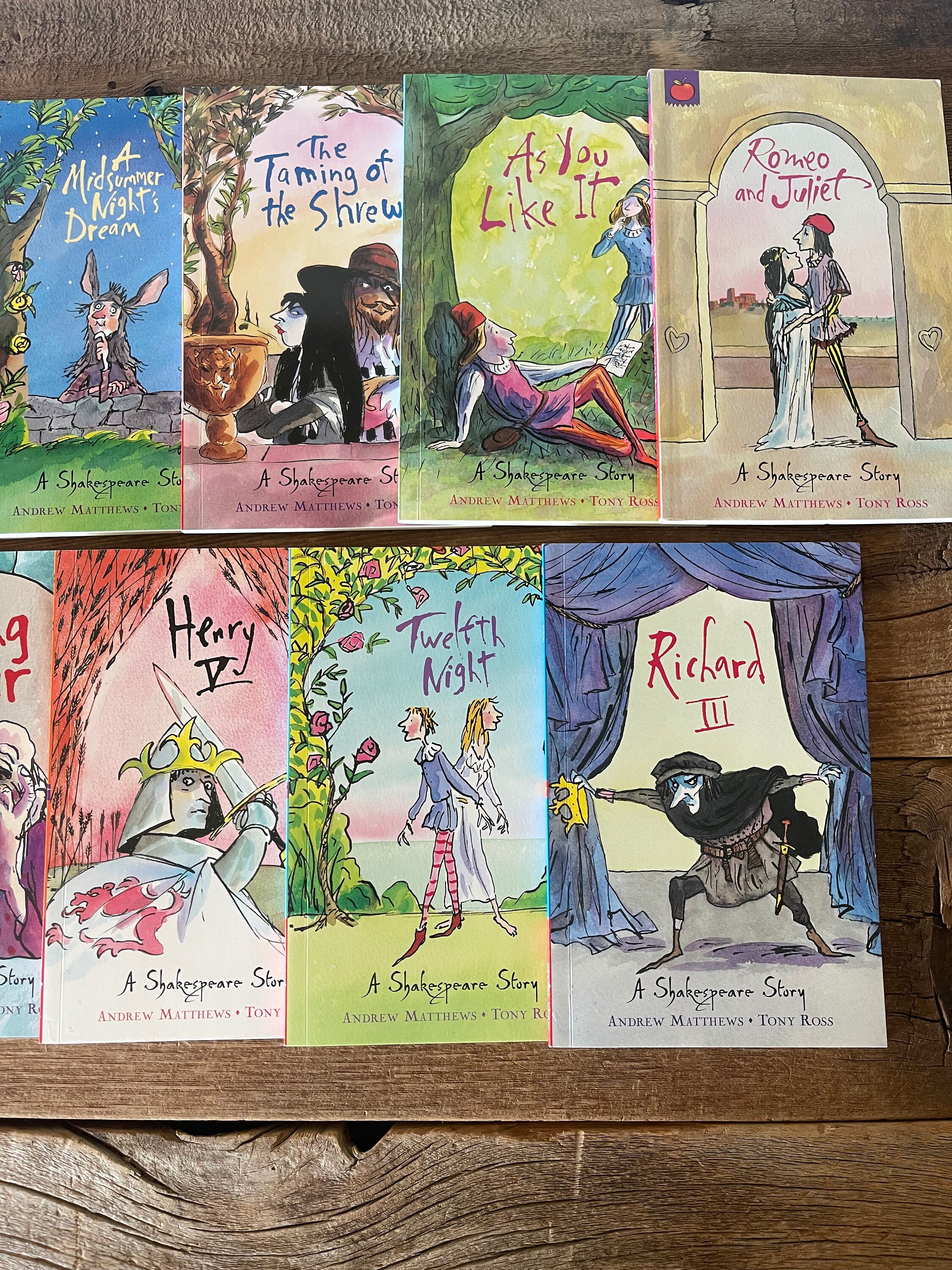 A Shakespeare Story Books // Andrew Matthews // Sold
