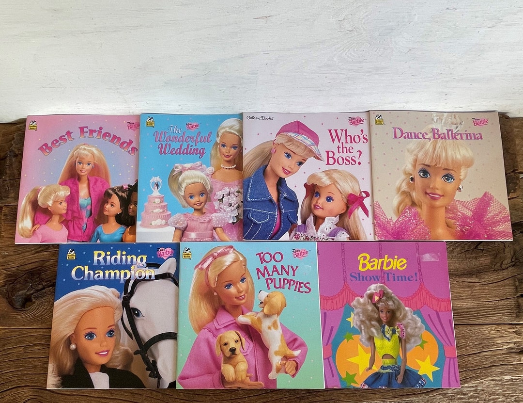 Vintage Barbie Books // You Choose // Mattel Golden Book - Etsy