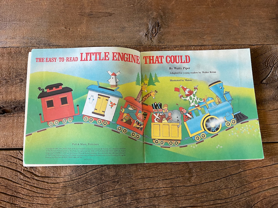 The Little Engine That Could Vintage Books // You Choose | Etsy