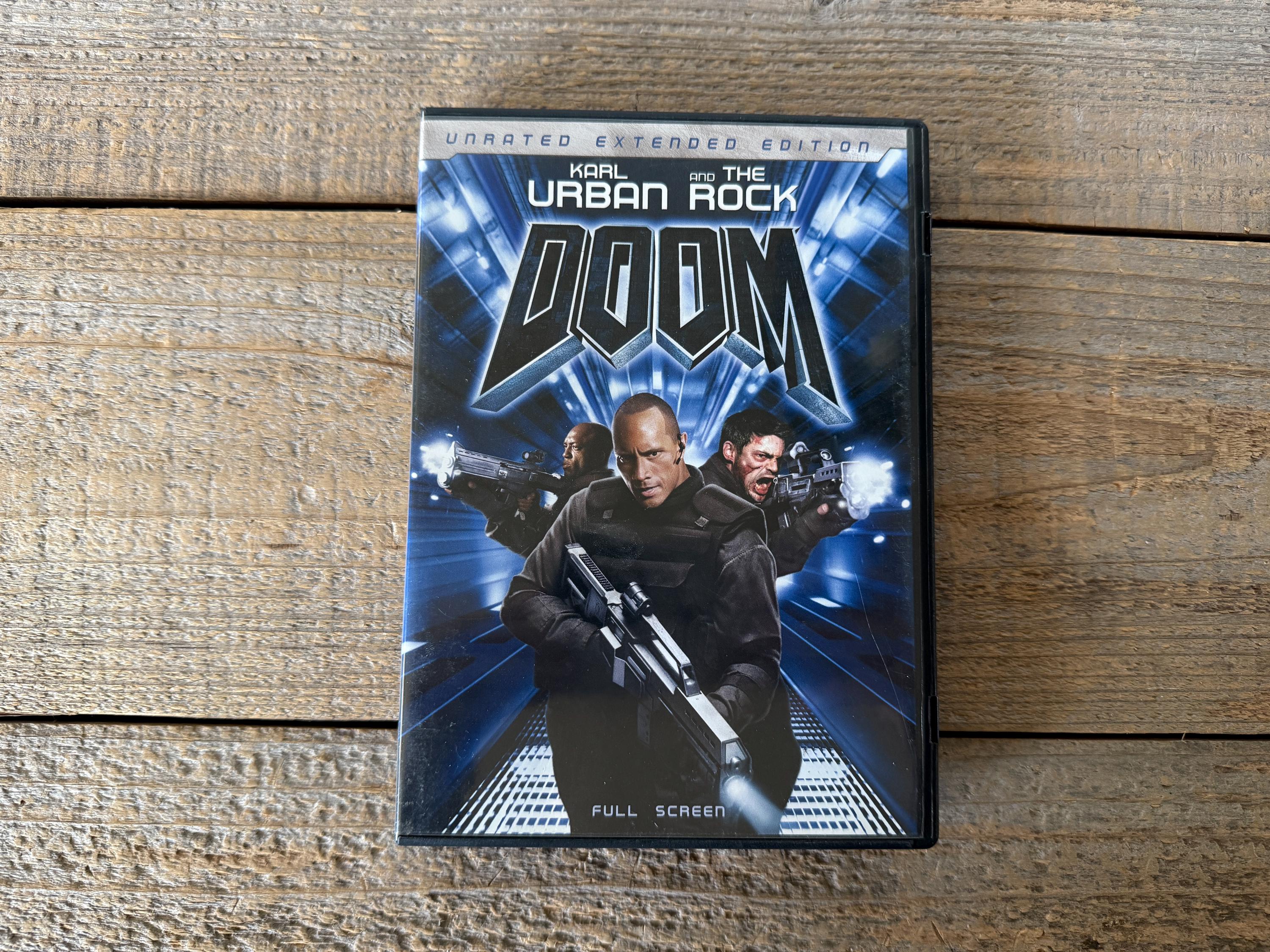 Doom; Unrated Extended Edition // Karl Urban & the Rock // DVD