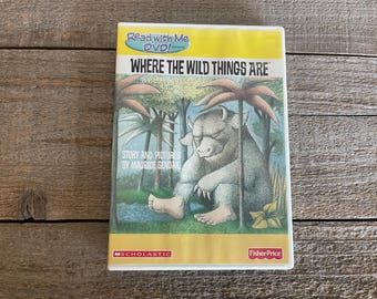 Where the Wild Things Are, Read With Me DVD! // Maurice Sendak // Scholastic, Fisher Price