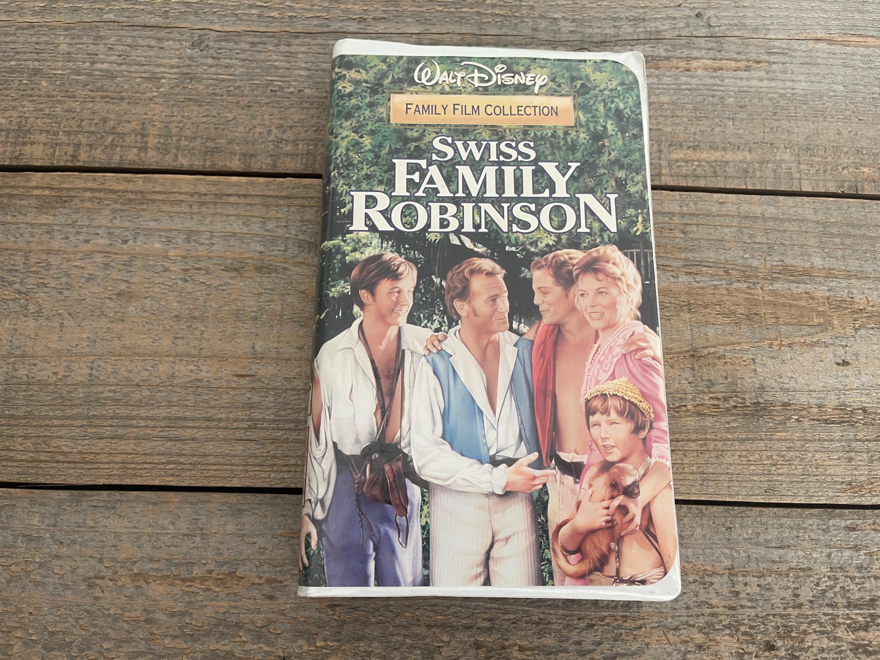 Swiss Family Robinson VHS Movie // Walt Disney Family Film Collection ...