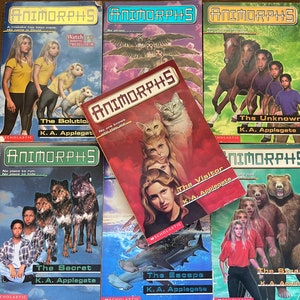 Animorphs Books // You Choose // 1990&#39;s YA Science Fictions Books